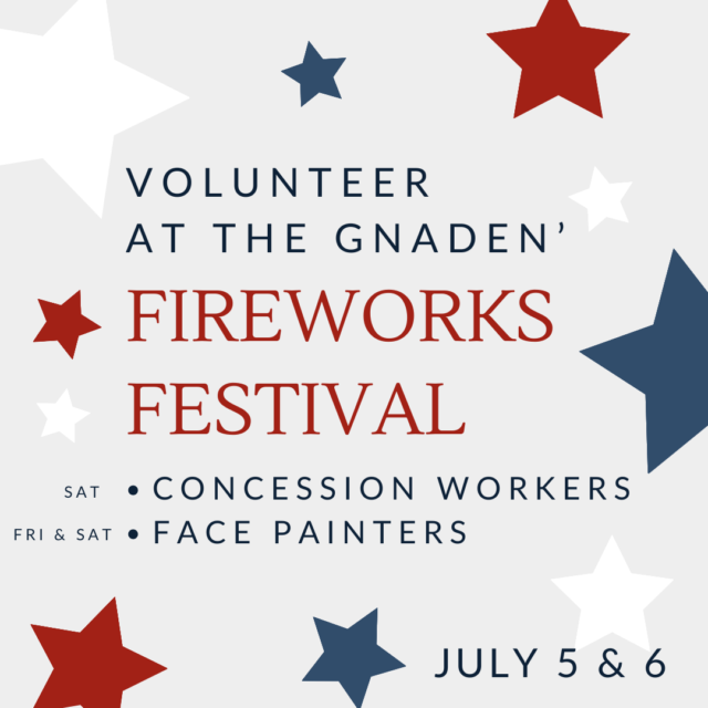 Volunteer at the Fireworks Festival