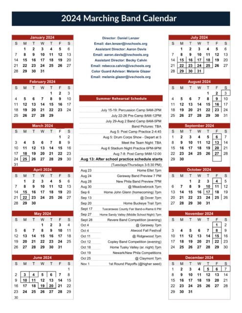 2024-2025 Calendar