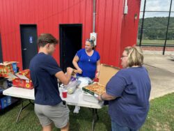 Feeding Marching Braves