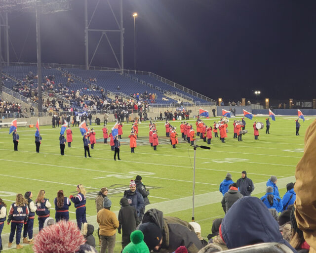 marching band football championship