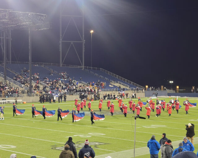 marching band football championship