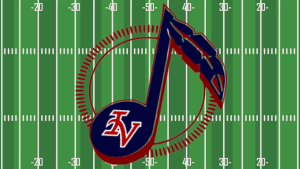 Indian Valley Marching Braves football game event cover header